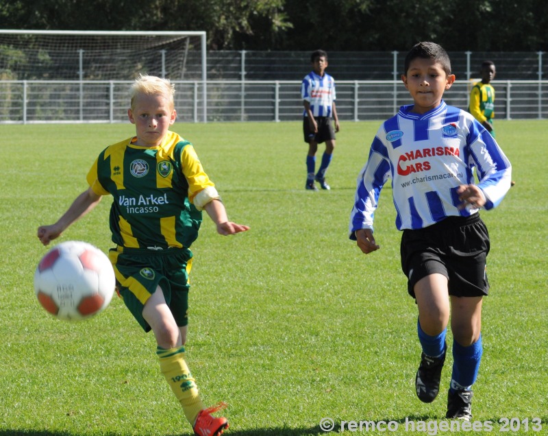 Foto;s Jeugdwedstrijden ADO Den Haag  28 september 2013