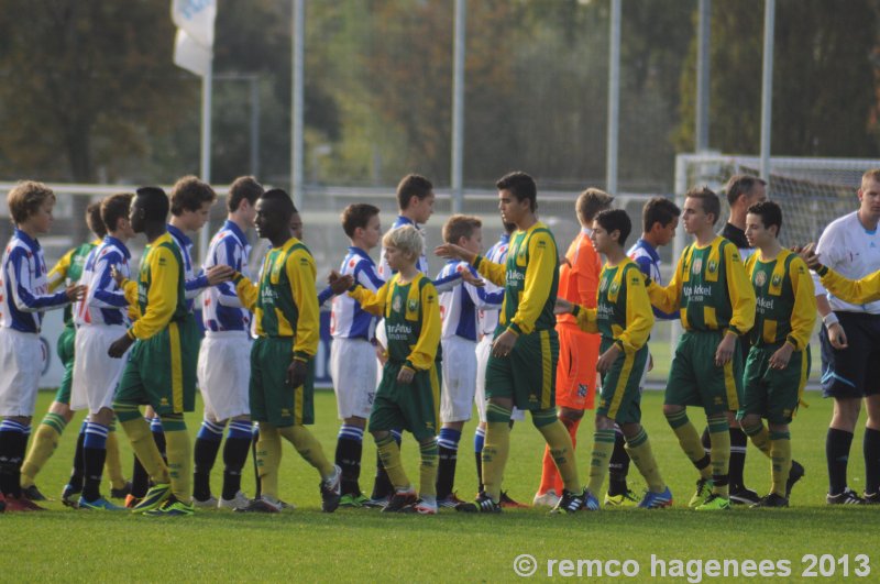 Foto's ADO Den Haag jeugdopleiding zaterdag 26-oktober 2013