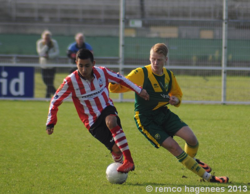 Foto's ADO Den Haag jeugdopleiding zaterdag 26-oktober 2013