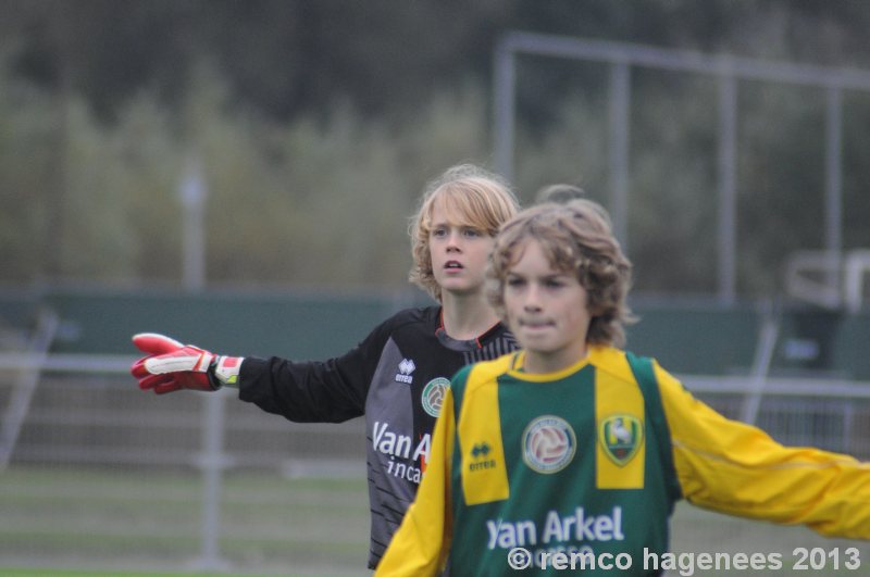 Foto's ADO Den Haag jeugdopleiding zaterdag 2 november