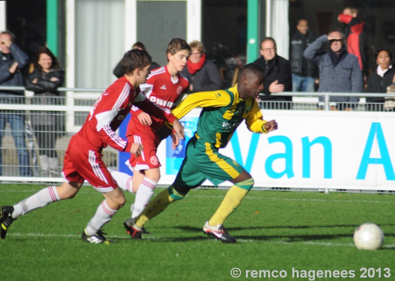 ADO Den Haag jeugdopleiding zaterdag 9 november