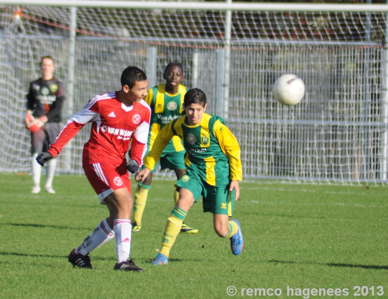 ADO Den Haag jeugdopleiding zaterdag 9 november