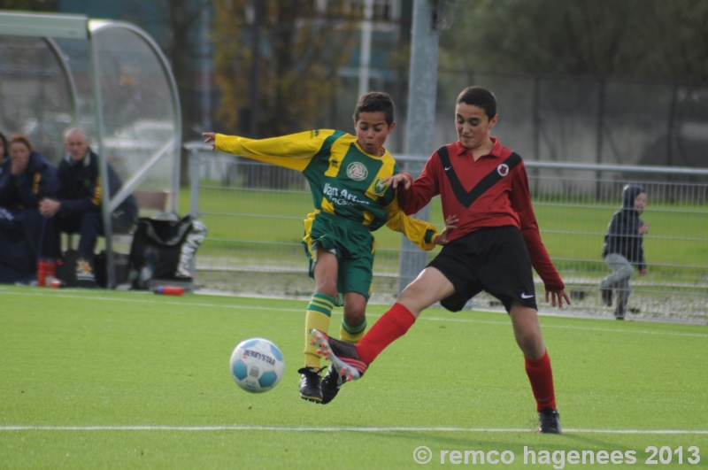 ADO Den Haag jeugdopleiding zaterdag 9 november