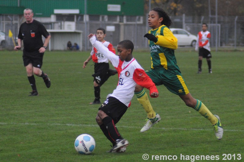 ADO Den Haag jeugdopleiding zaterdag 30 november 2013