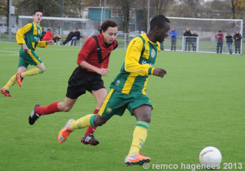 ADO Den Haag jeugdopleiding zaterdag 30 november 2013