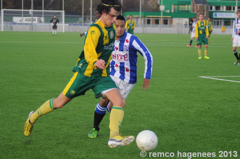 ADO Den Haag jeugdopleiding zaterdag 30 november 2013