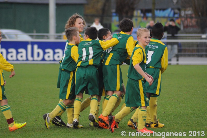 Foto's ADO Den Haag jeugdopleiding zaterdag 7 december