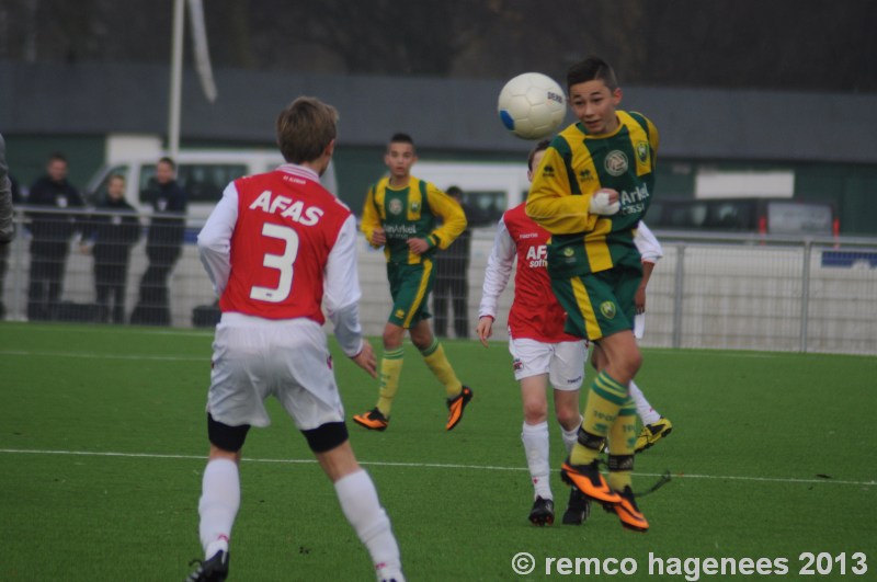 Foto's ADO Den Haag jeugdopleiding zaterdag 7 december