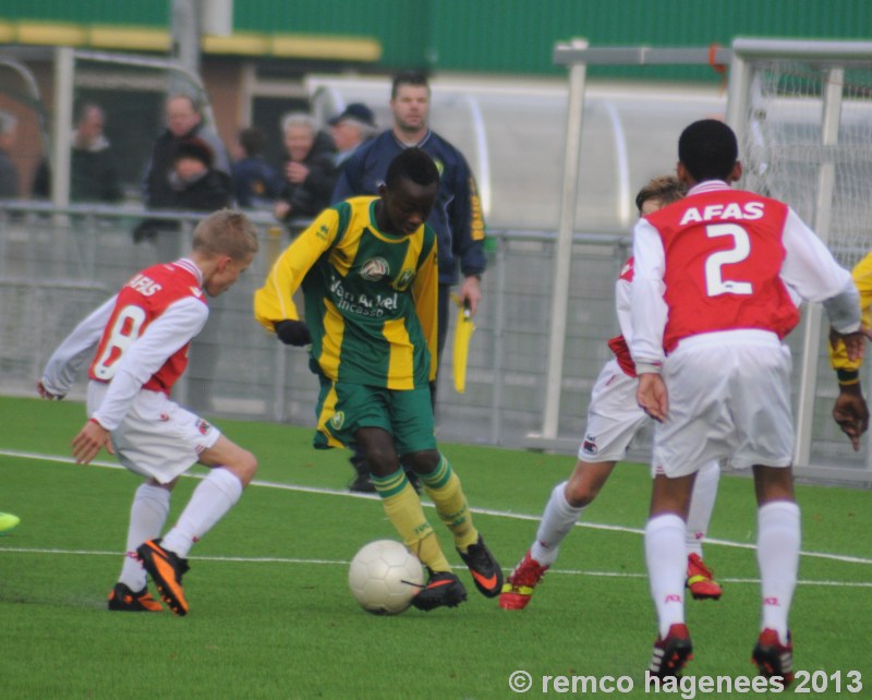 Foto's ADO Den Haag jeugdopleiding zaterdag 7 december