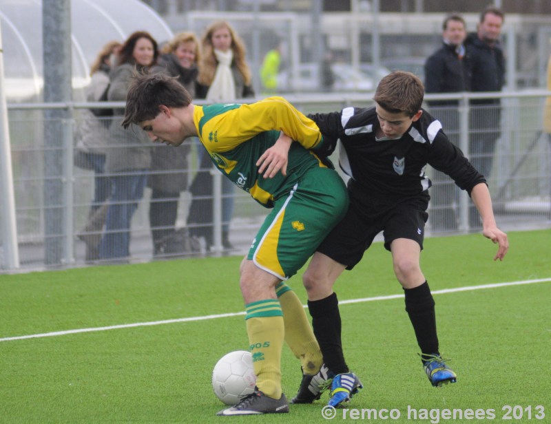 Foto's ADO Den Haag jeugdopleiding zaterdag 7 december