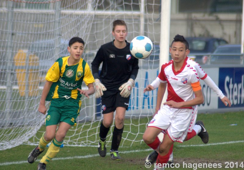 Jeugdwedstrijden ADO Den Haag 18 januari 2014