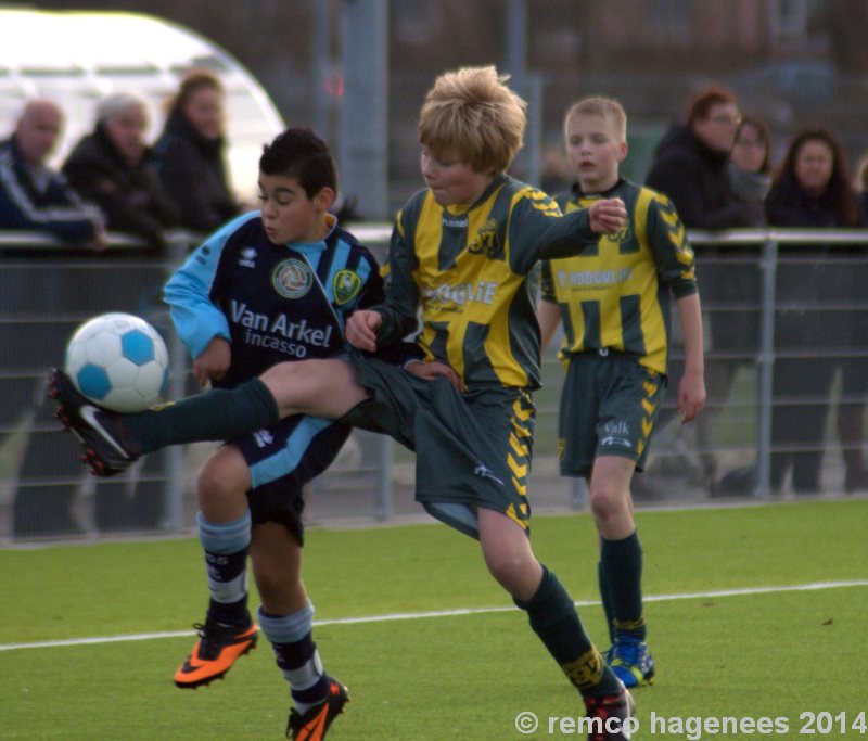 Jeugdwedstrijden ADO Den Haag 18 januari 2014