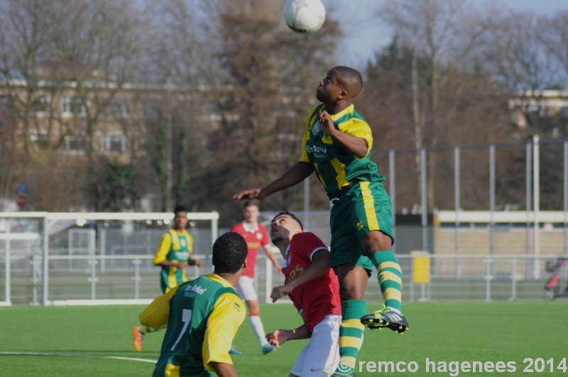 Foto's wedstrijden ADO Den Haag Jeugdopleiding 8 maart 2014