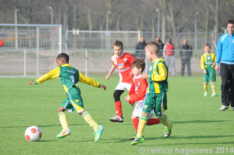 Foto`s wedstrijden ADO Den Haag Jeugdopleiding 29 maart 2014