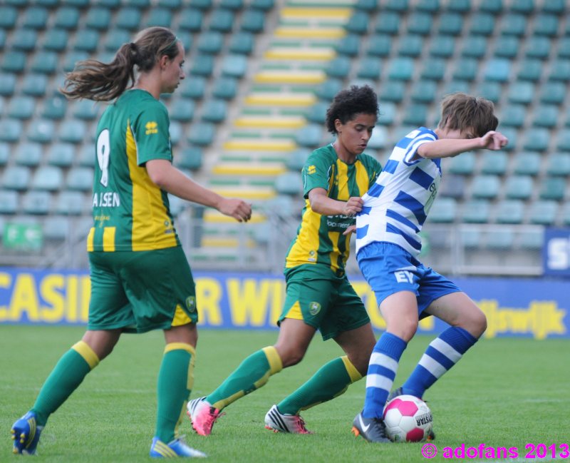 BeNe League competitie ADO Den Haag vrouwen winnen van KAA Gent