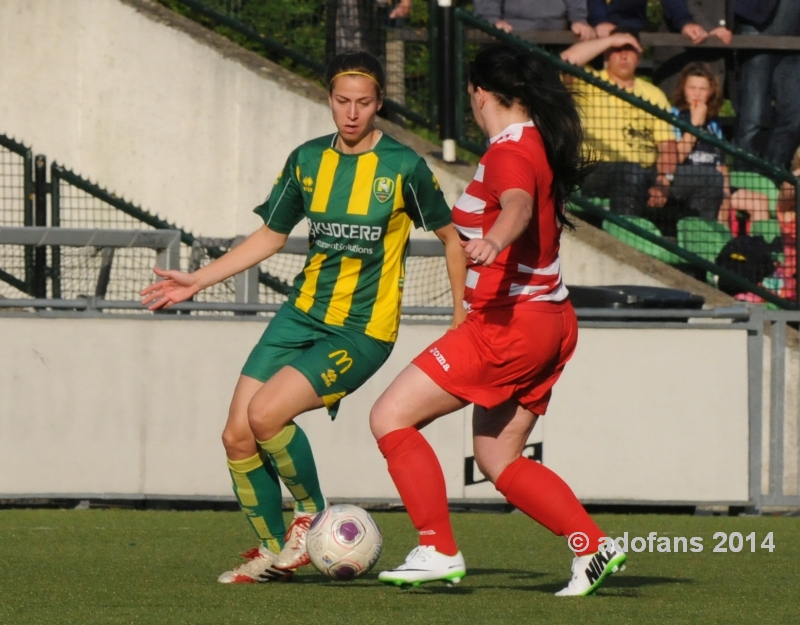 ADO Den Haag vrouwen verslaan FC Antwerp met ruime cijfers