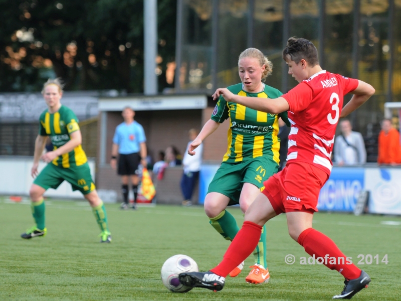 ADO Den Haag vrouwen verslaan FC Antwerp met ruime cijfers