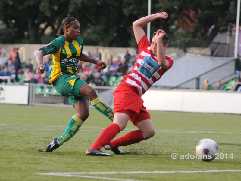 ADO Den Haag vrouwen verslaan FC Antwerp met ruime cijfers