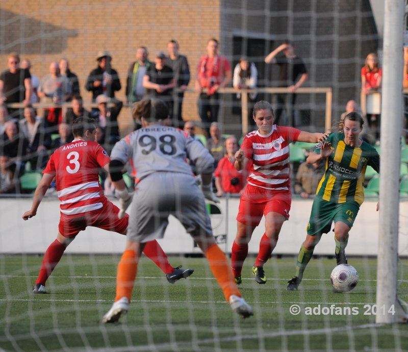 ADO Den Haag vrouwen verslaan FC Antwerp met ruime cijfers