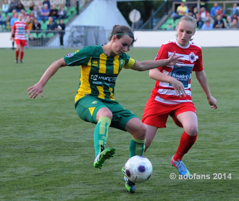 ADO Den Haag vrouwen verslaan FC Antwerp met ruime cijfers