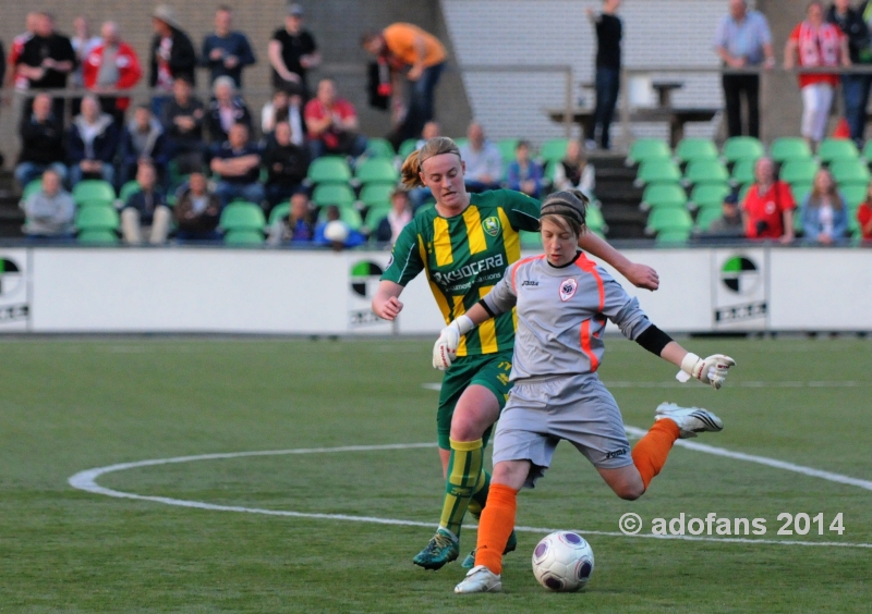 ADO Den Haag vrouwen verslaan FC Antwerp met ruime cijfers