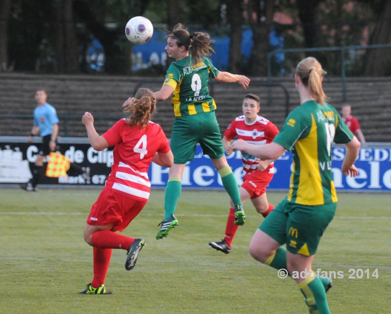 ADO Den Haag vrouwen verslaan FC Antwerp met ruime cijfers