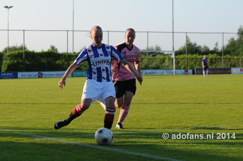 ADO Den Haag vrouwen verliezen uit in Heerenveen
