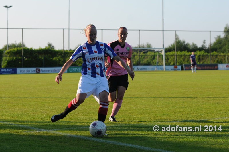 ADO Den Haag vrouwen verliezen uit in Heerenveen