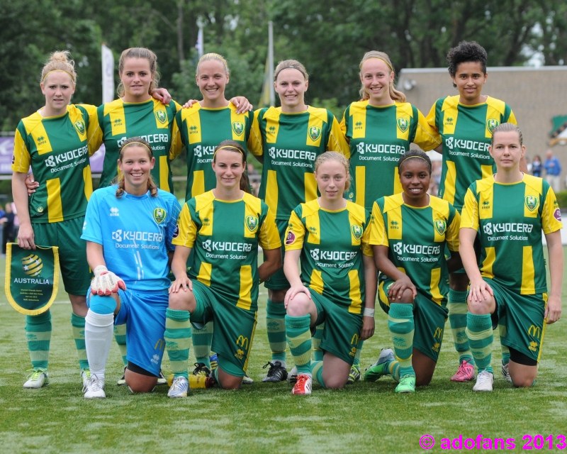 oefenwedstrijd Vrouwen ADO Den haag National team Australie