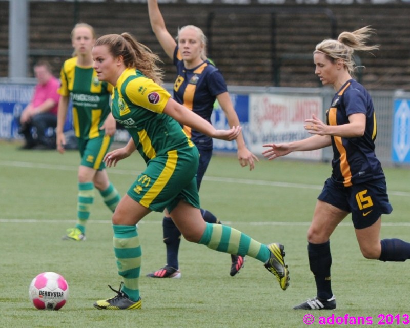 oefenwedstrijd Vrouwen ADO Den haag National team Australie