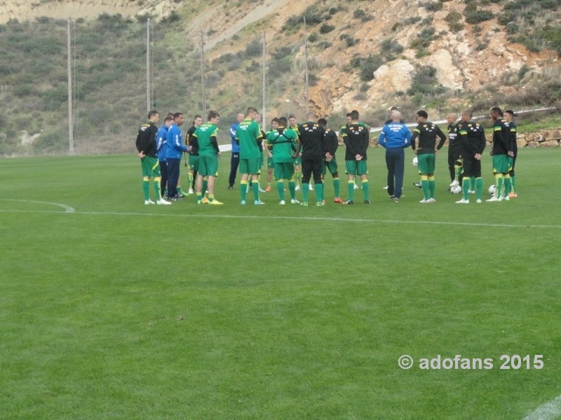 foto's van het trainingskamp ADO Den Haag Estepona 2015