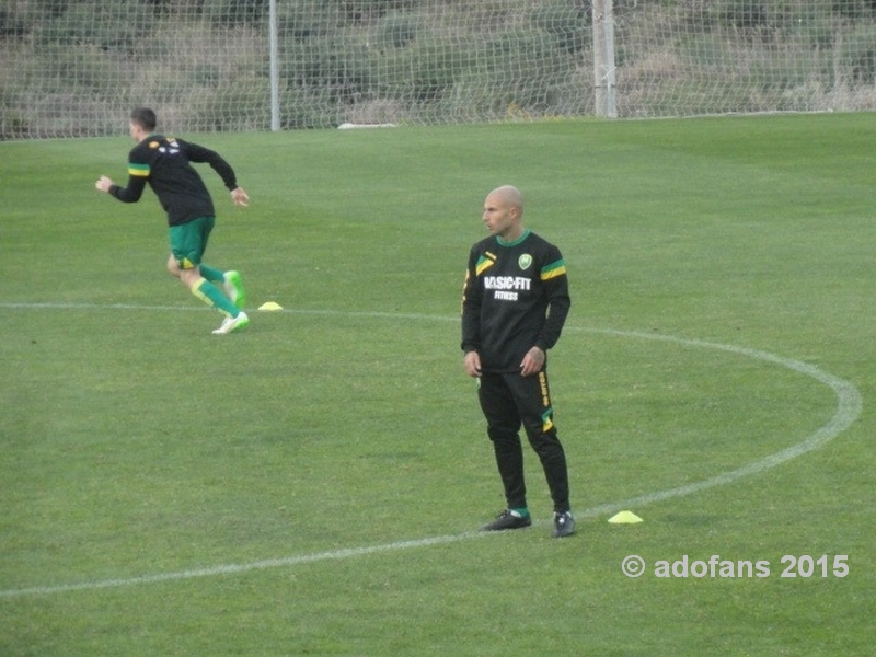 foto's van het trainingskamp ADO Den Haag Estepona 2015