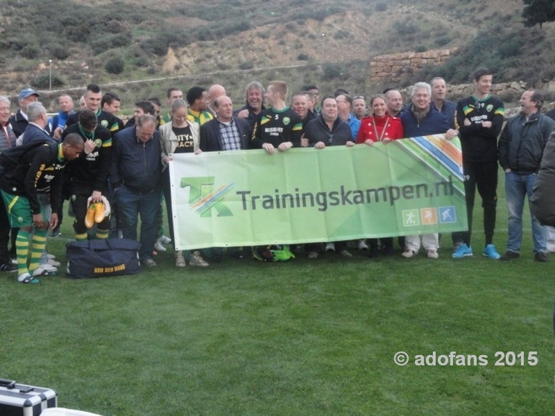 foto's van het trainingskamp ADO Den Haag Estepona 2015