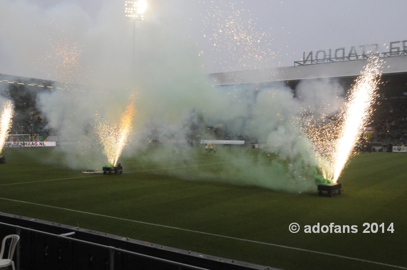 foto's ADO Den Haag op de valreep verdiend gelijk met Ajax