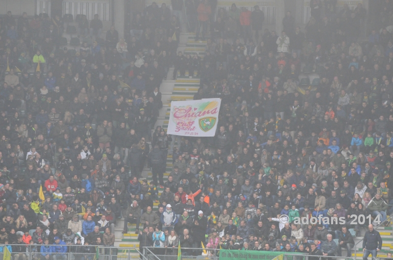 foto's ADO Den Haag op de valreep verdiend gelijk met Ajax