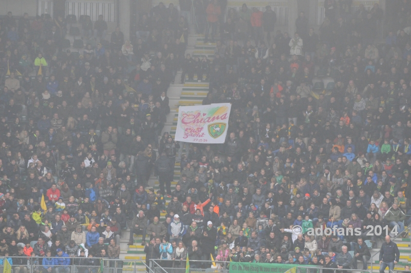 foto's ADO Den Haag op de valreep verdiend gelijk met Ajax