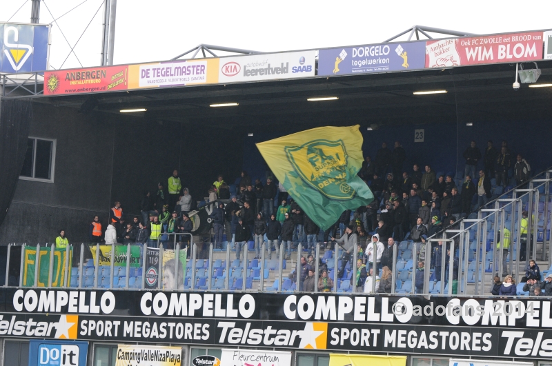 07-dec-2014 Pec Zwolle  ADO Den Haag  eindstand 3-1 