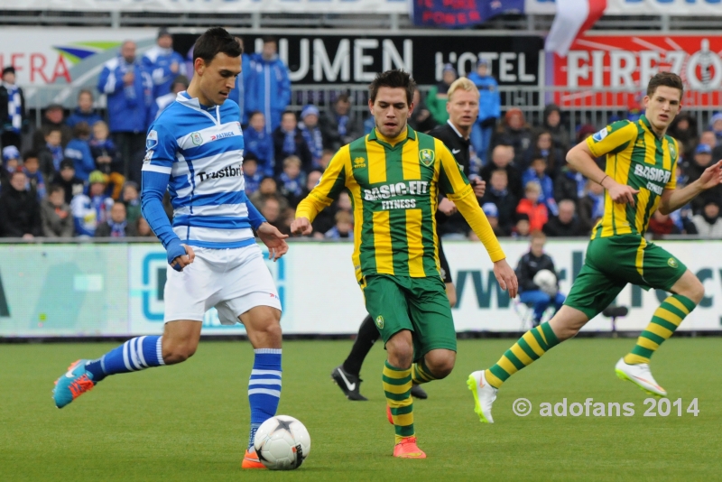 07-dec-2014 Pec Zwolle  ADO Den Haag  eindstand 3-1 