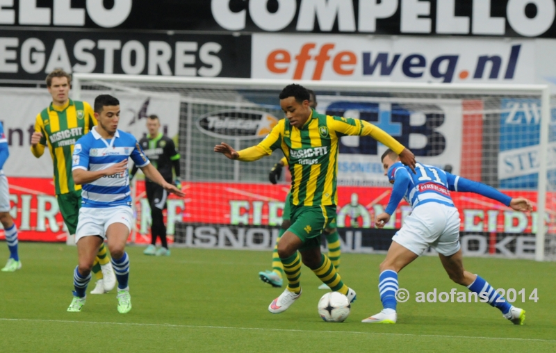 07-dec-2014 Pec Zwolle  ADO Den Haag  eindstand 3-1 