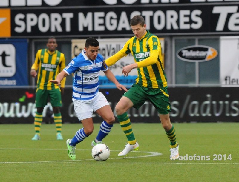 07-dec-2014 Pec Zwolle  ADO Den Haag  eindstand 3-1 