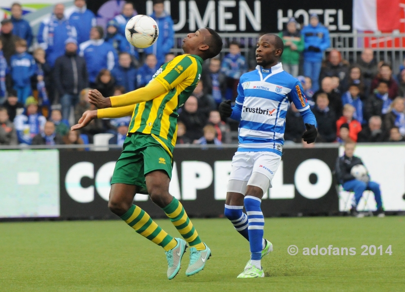 07-dec-2014 Pec Zwolle  ADO Den Haag  eindstand 3-1 