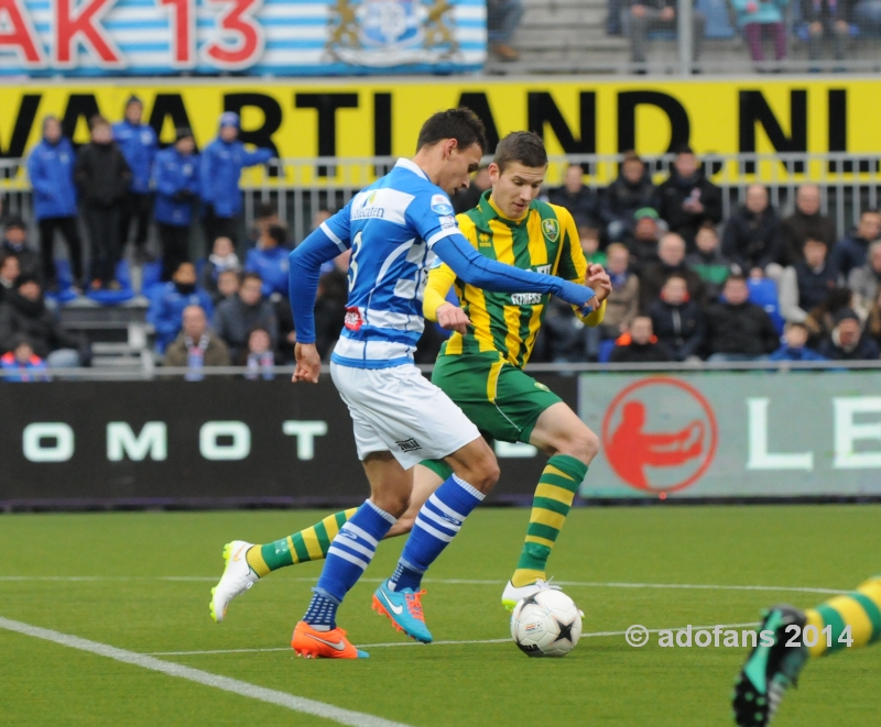 07-dec-2014 Pec Zwolle  ADO Den Haag  eindstand 3-1 
