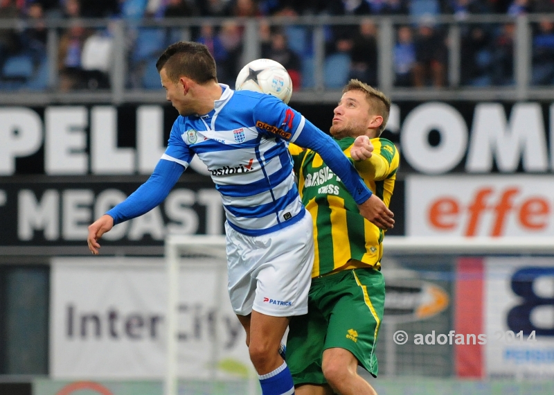 07-dec-2014 Pec Zwolle  ADO Den Haag  eindstand 3-1 