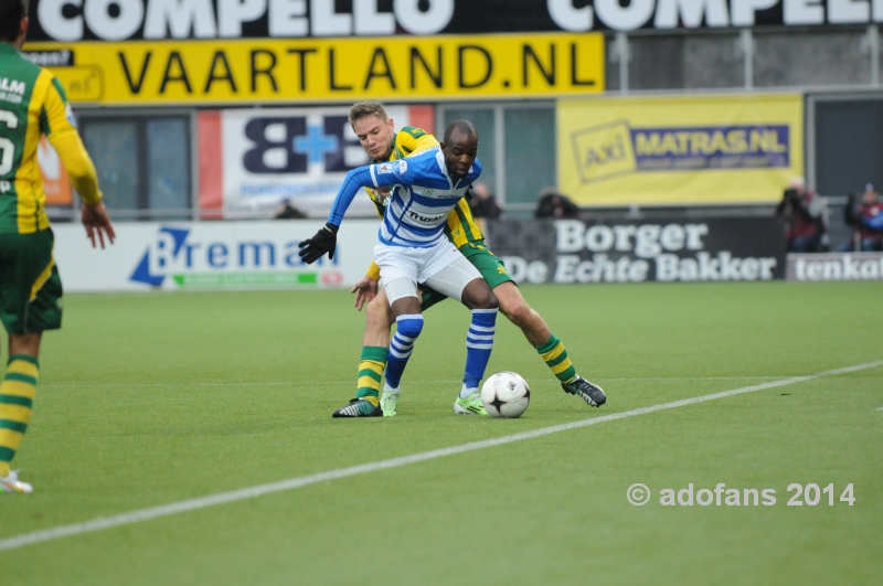 07-dec-2014 Pec Zwolle  ADO Den Haag  eindstand 3-1 