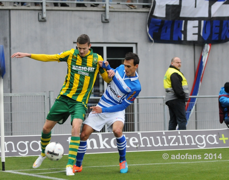 07-dec-2014 Pec Zwolle  ADO Den Haag  eindstand 3-1 