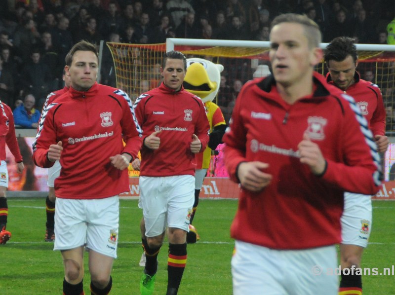 wedstrijd foto's Go Ahead Eagles ADO Den Haag  25-01-2015