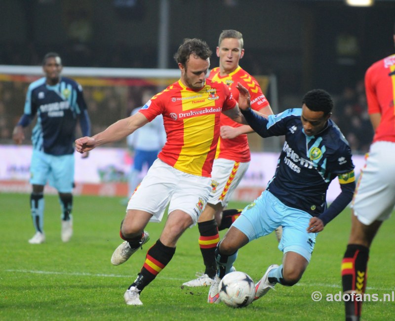 wedstrijd foto's Go Ahead Eagles ADO Den Haag  25-01-2015