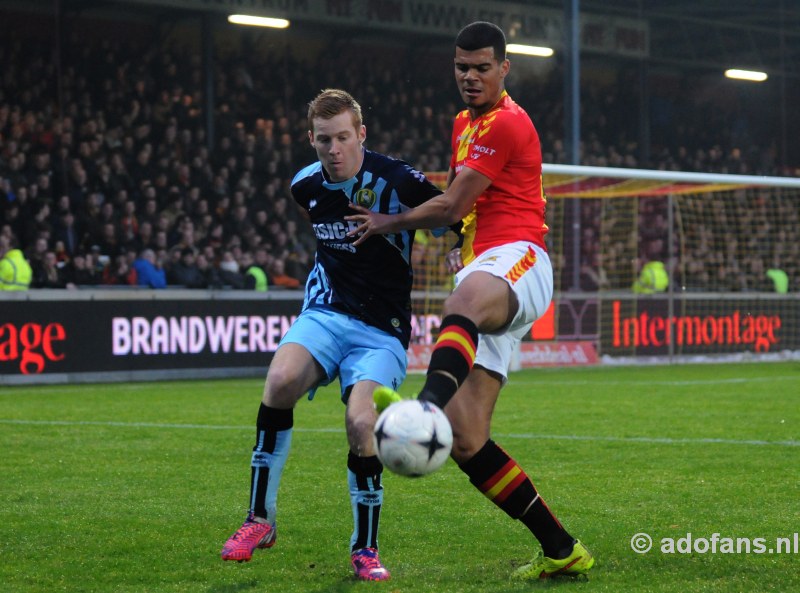 wedstrijd foto's Go Ahead Eagles ADO Den Haag  25-01-2015