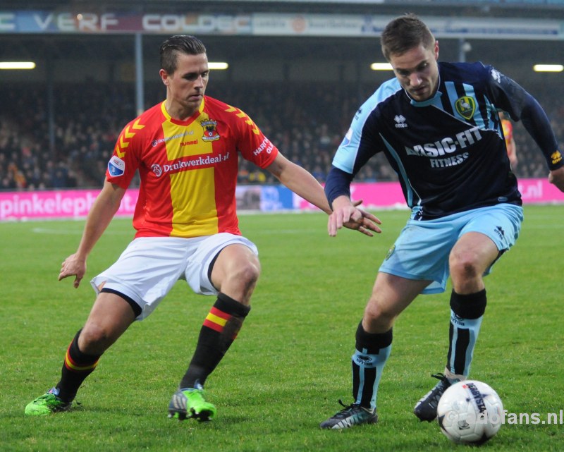 wedstrijd foto's Go Ahead Eagles ADO Den Haag  25-01-2015