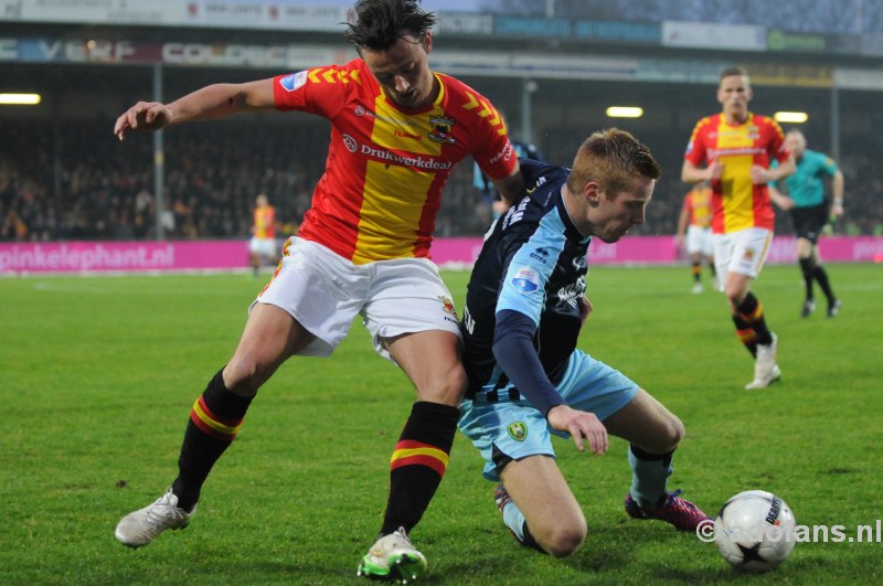 wedstrijd foto's Go Ahead Eagles ADO Den Haag  25-01-2015